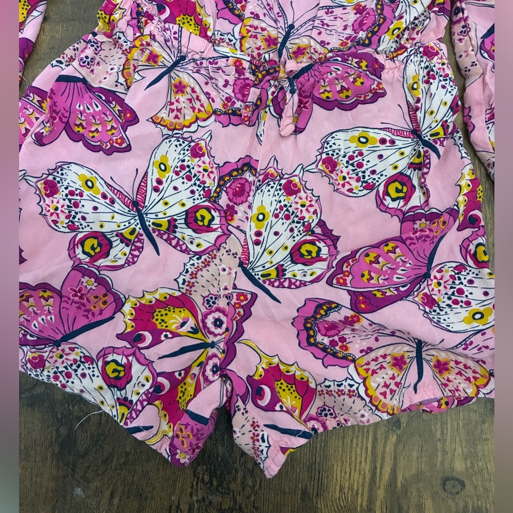 Girl’s Small Children’s Place Butterfly Romper - Picture 3 of 5